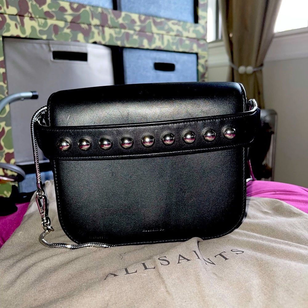 ALLSAINTS Studded Crossbody bag